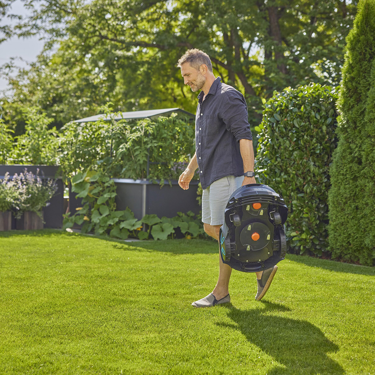 Robotgräsklippare Gardena Smart Sileno Free 700 Utan Slinga