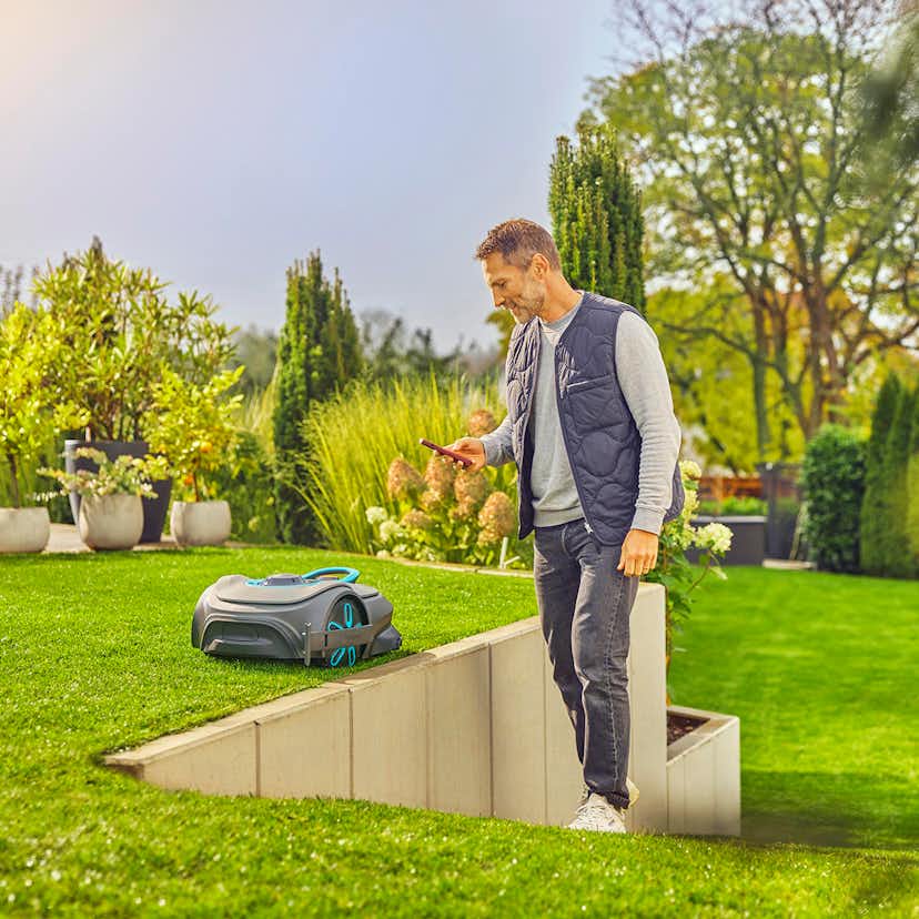 Robotgräsklippare Gardena Smart Sileno Free 900 Utan Slinga