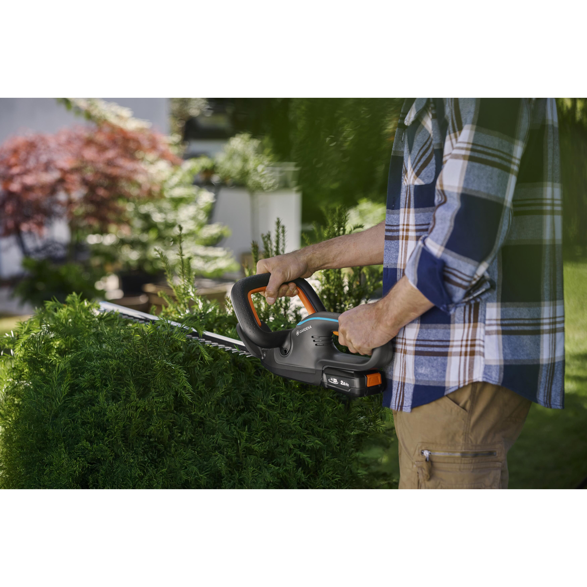 Häcksax Gardena EasyCut 55/18V P4A Solo Utan Batteri & Laddare