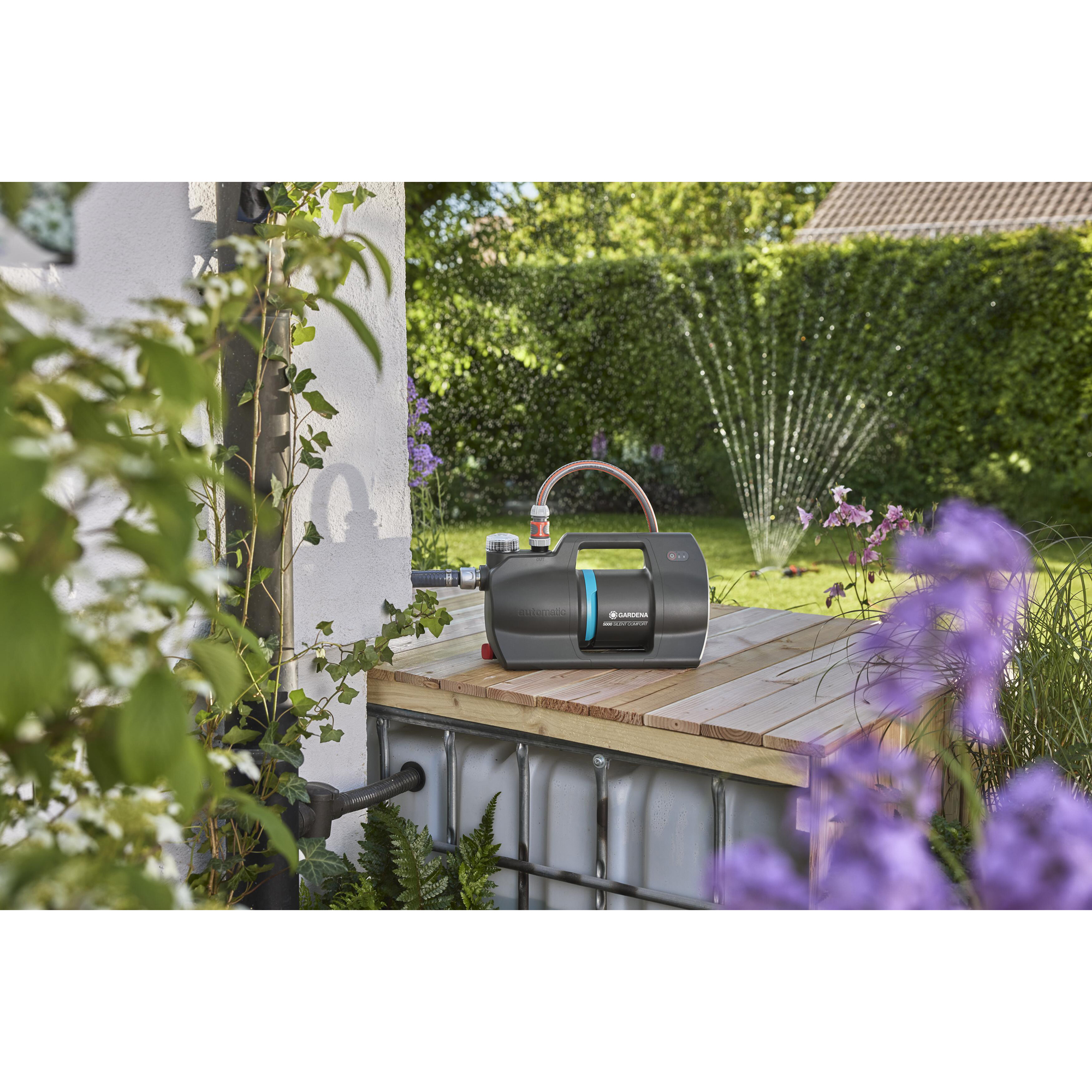 Pump Gardena 5000 Silent Comfort Automatisk För Hem & Trädgård