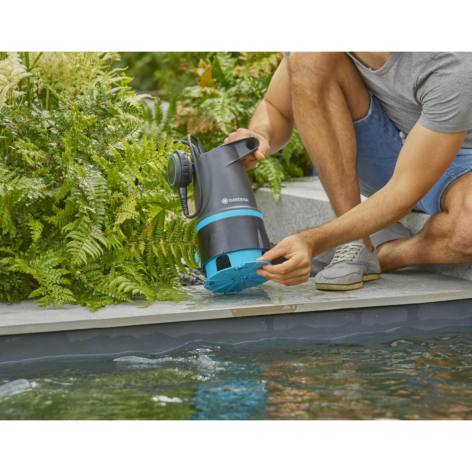 Pump Gardena 20000 Basic Dränkbar Set För Rent & Smutsigt Vatten