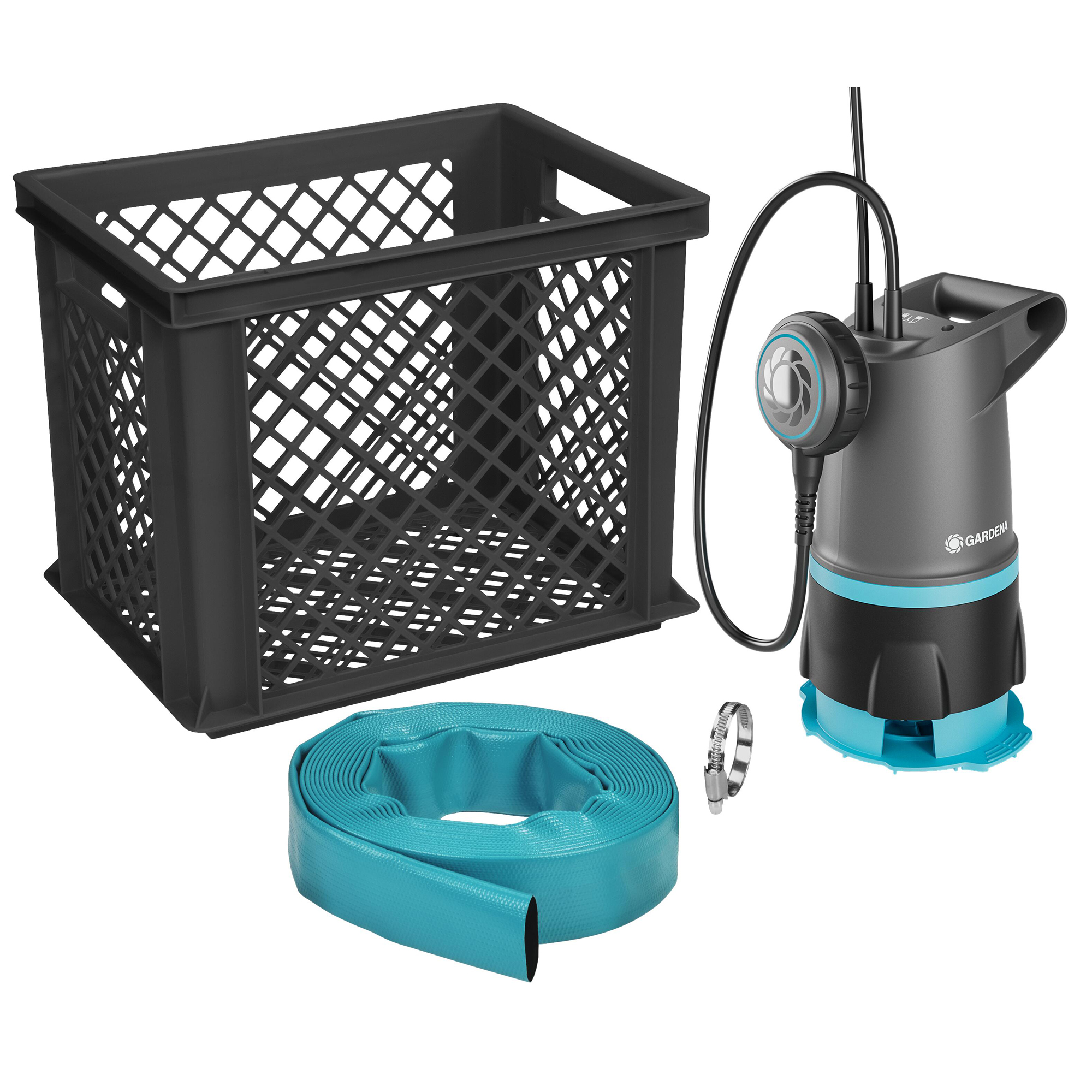 Pump Gardena 20000 Basic Dränkbar Set För Rent & Smutsigt Vatten