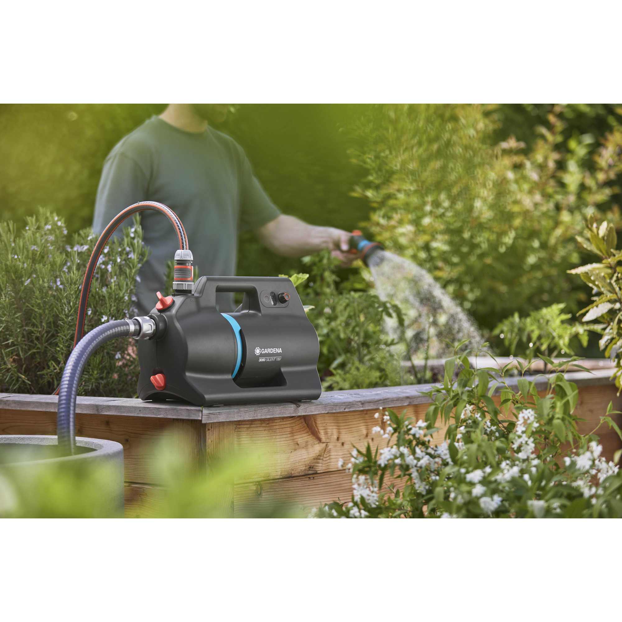 Pump Gardena 3000 Silent 18V P4A Batteridriven Trädgårdspump