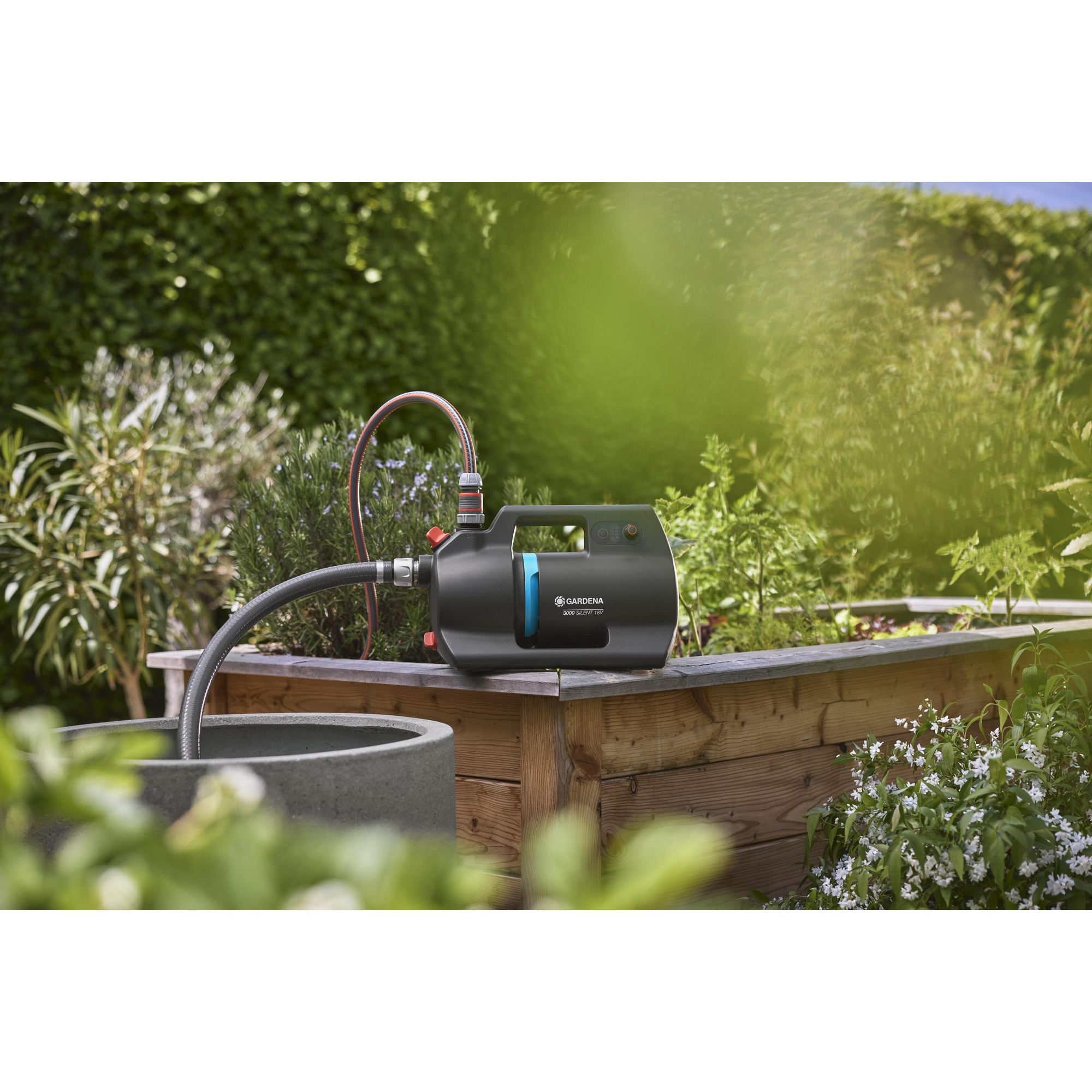 Pump Gardena 3000 Silent 18V P4A Batteridriven Trädgårdspump