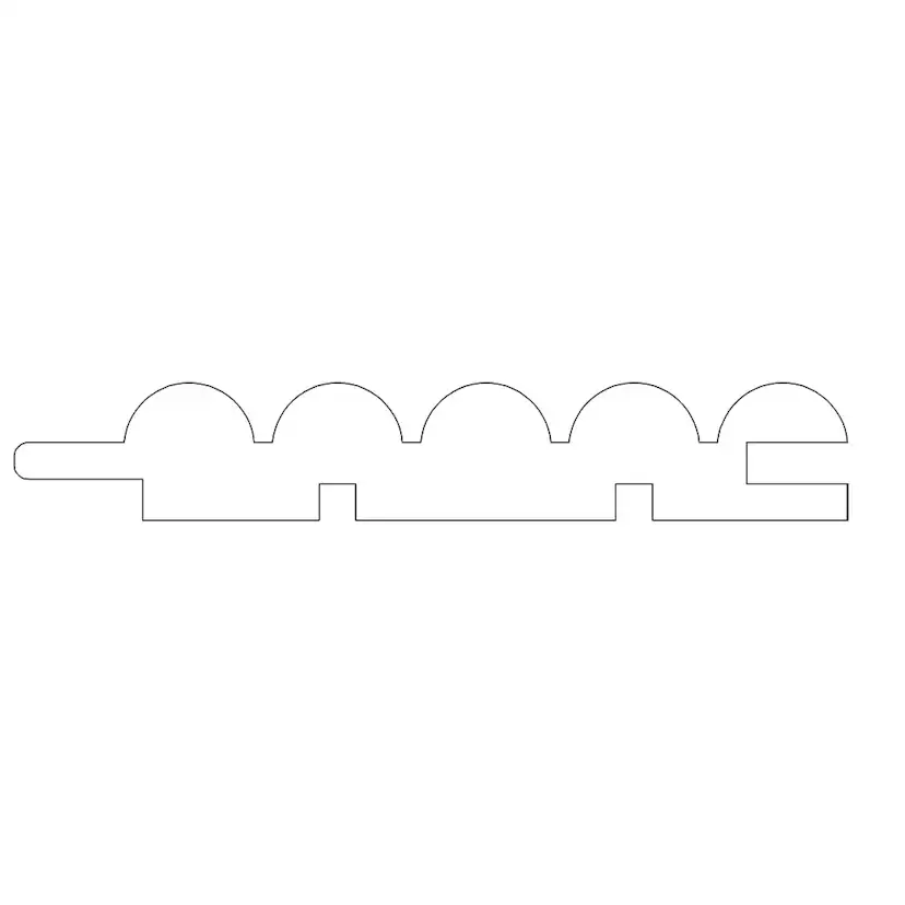 Fingerpanel CENT 15x95x2400 mm