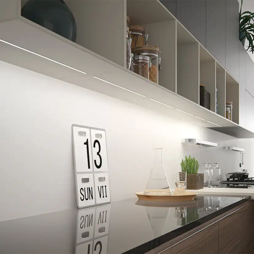 LED-profil Beslag Design Apex med Bländskydd