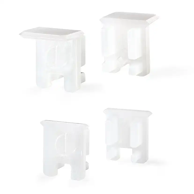 Ändavslut Beslag Design LED-profil Apex 2x2-pack