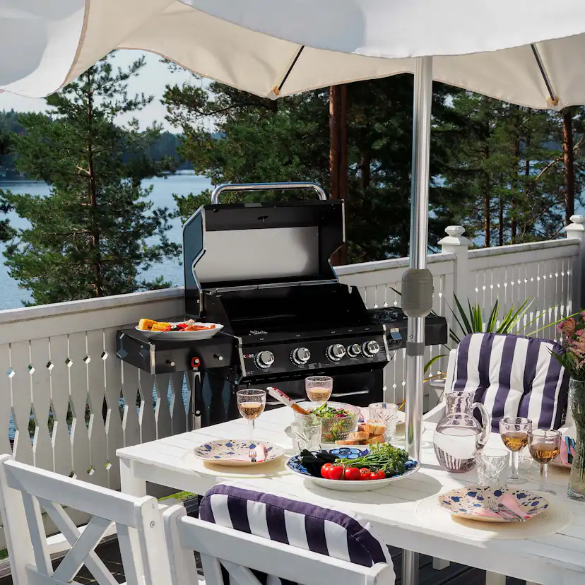 Gasolgrill Kobe Premium 4+1 Svart