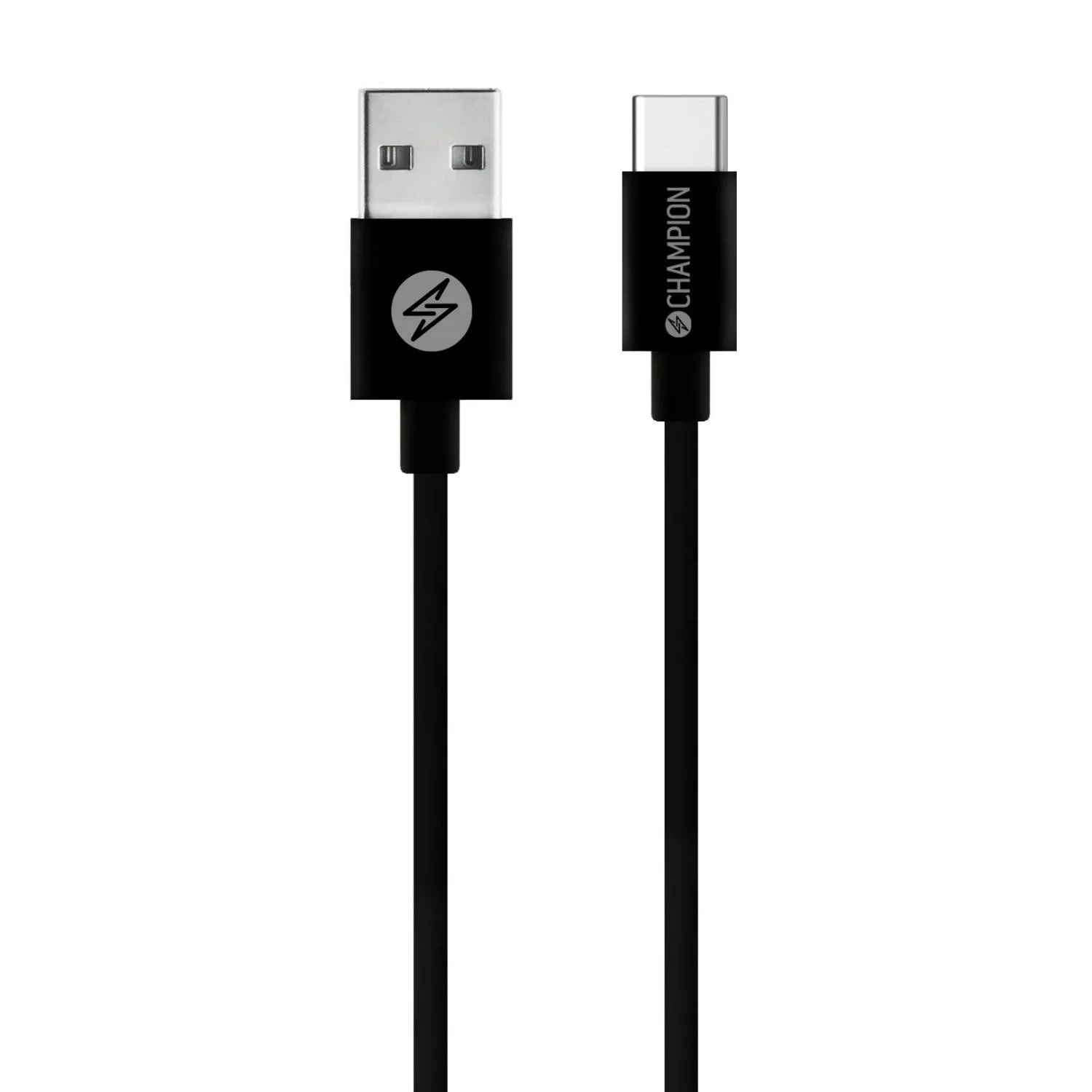 USB-A Champion till USB-C Kabel 3m Svart