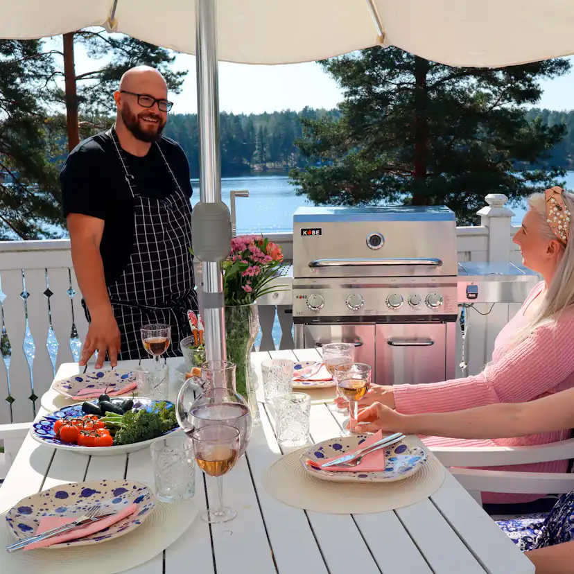 Gasolgrill Kobe Premium 4+1 RST