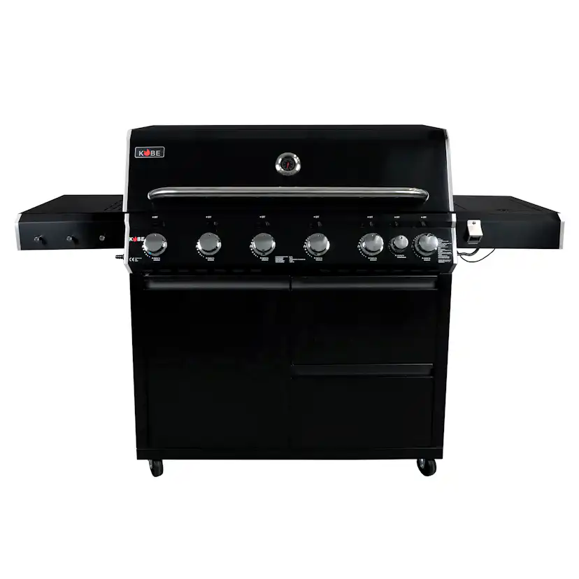 Gasolgrill Kobe Premium 6+1 PRE Svart