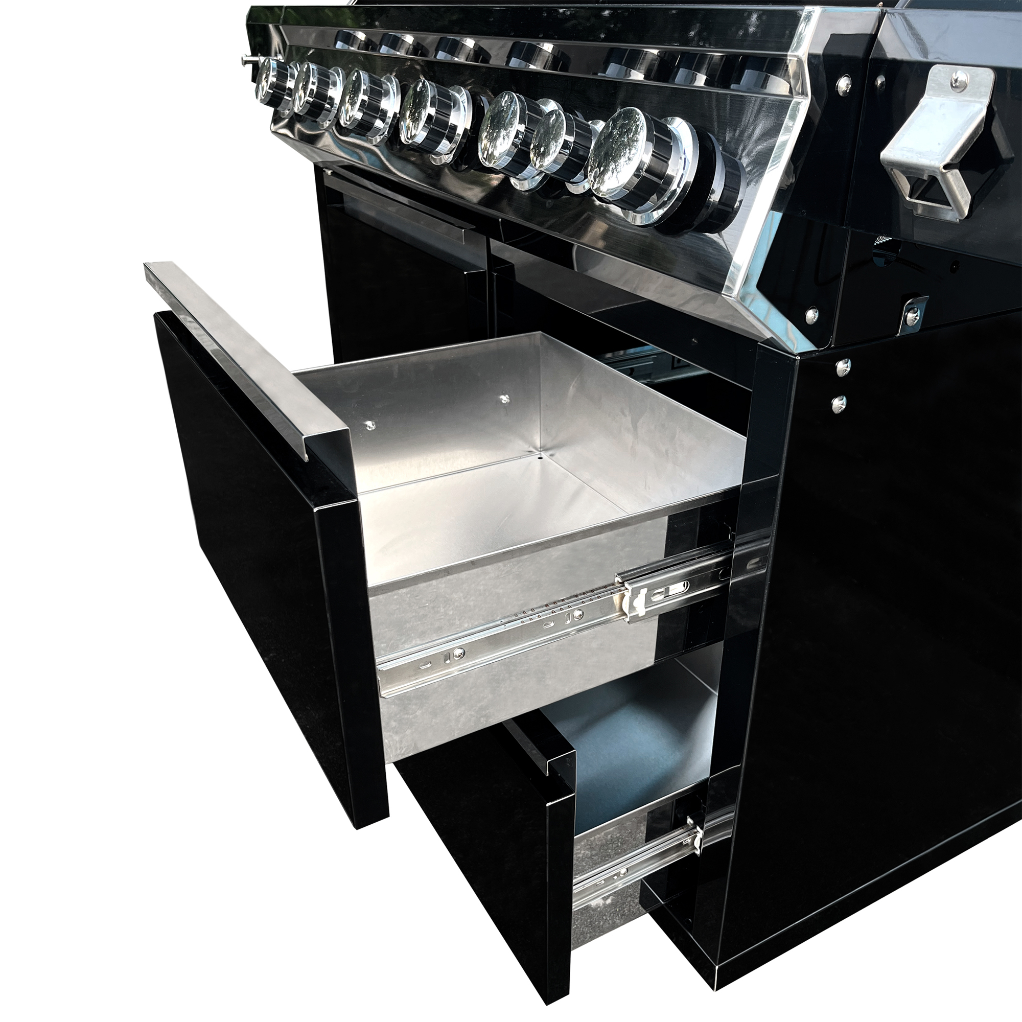 Gasolgrill Kobe Premium 6+1 Svart