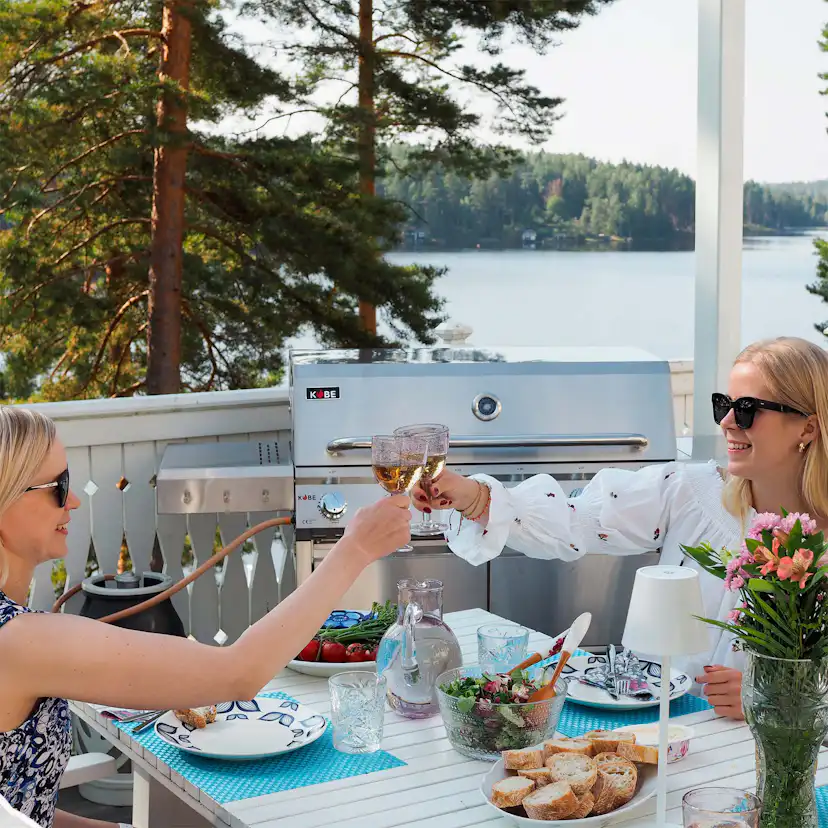 Gasolgrill Kobe Premium 6+1 RST PRE Grå