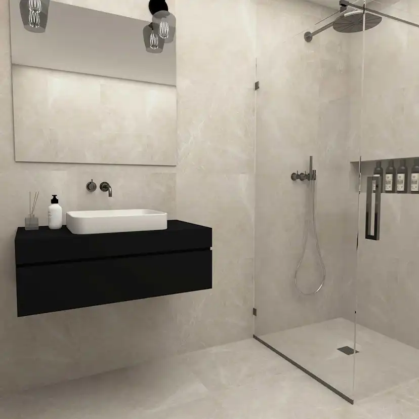 Klinker Fioranese Marmorea2 Oxford Greige 60x60 cm Matt