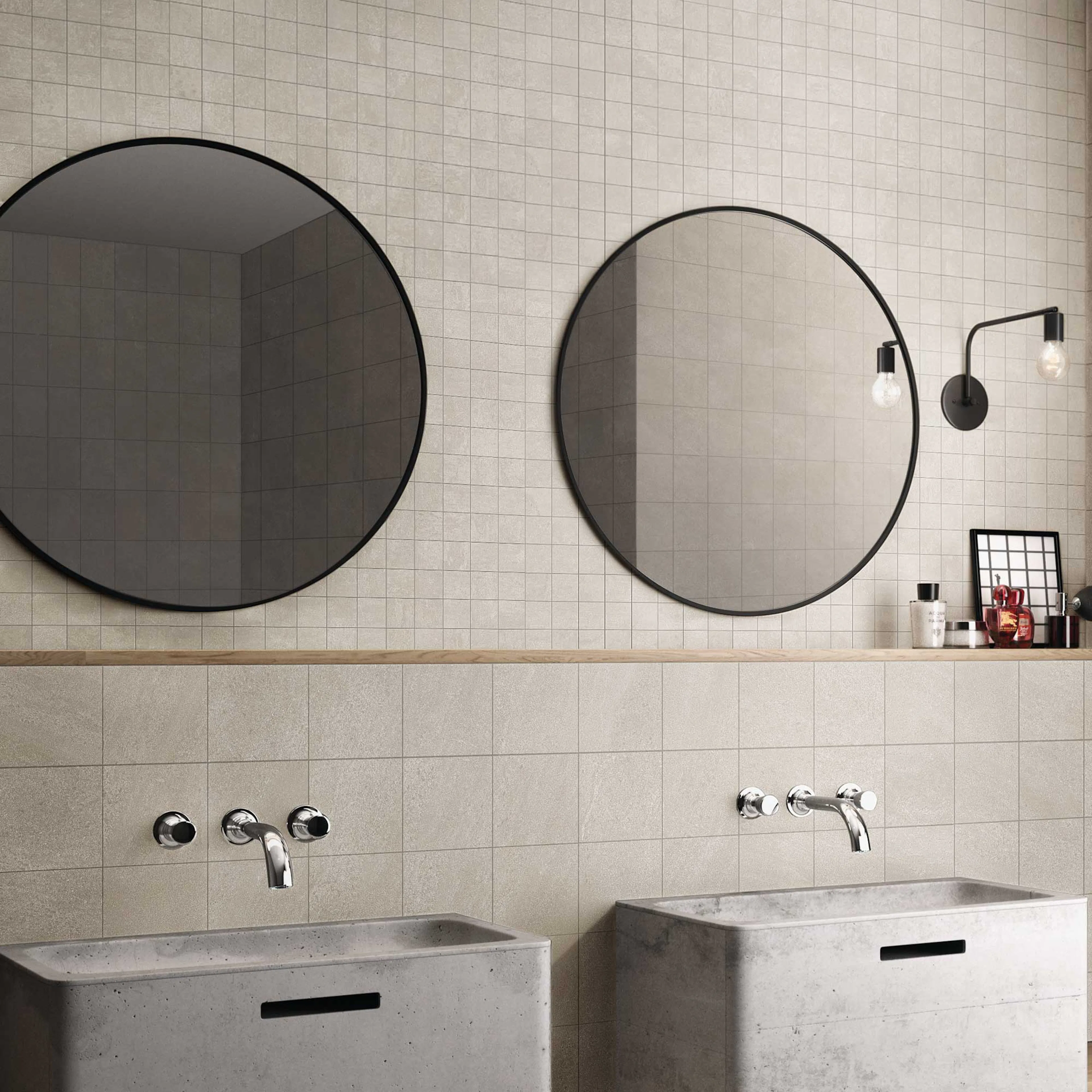 Mosaik Ceramiche Keope Chorus Vit 5x5 cm Matt