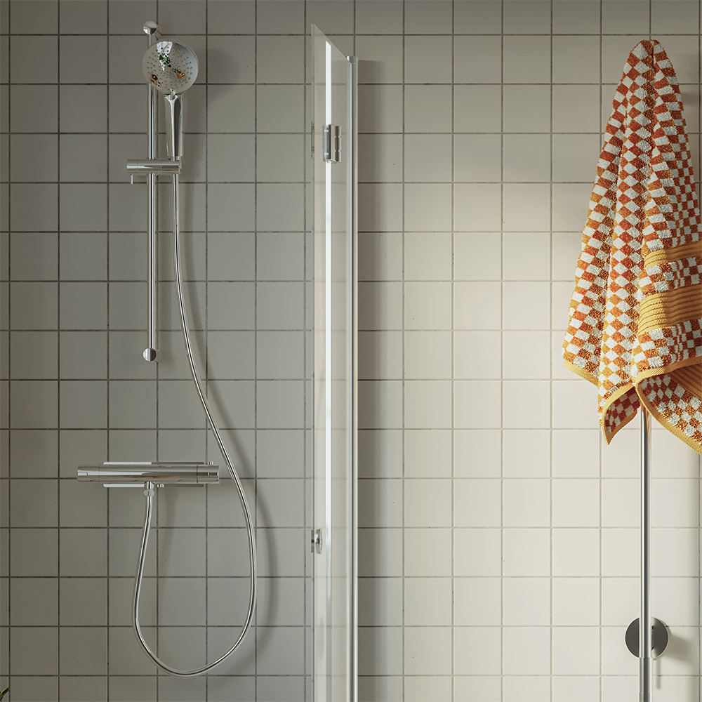 Duschset Svedbergs Spika med Termostatblandare