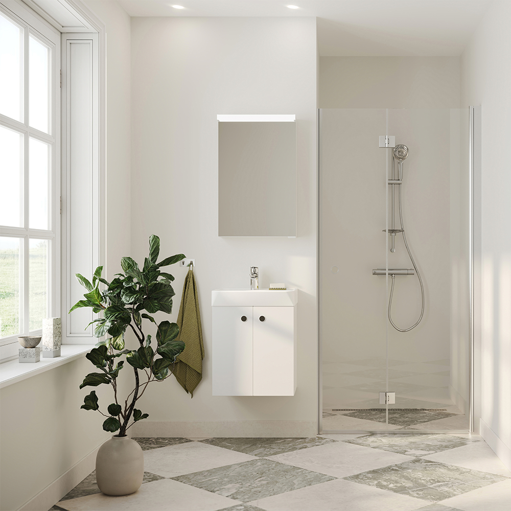 Duschset Svedbergs Spika med Termostatblandare