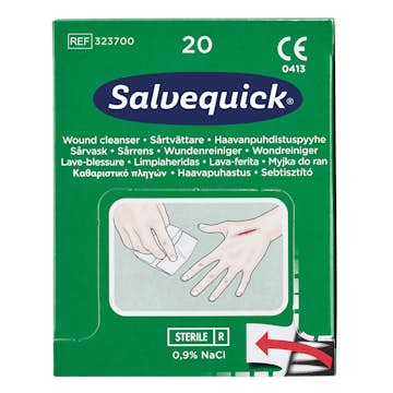 Sårtvättare Salvequick Salvequick 20 st