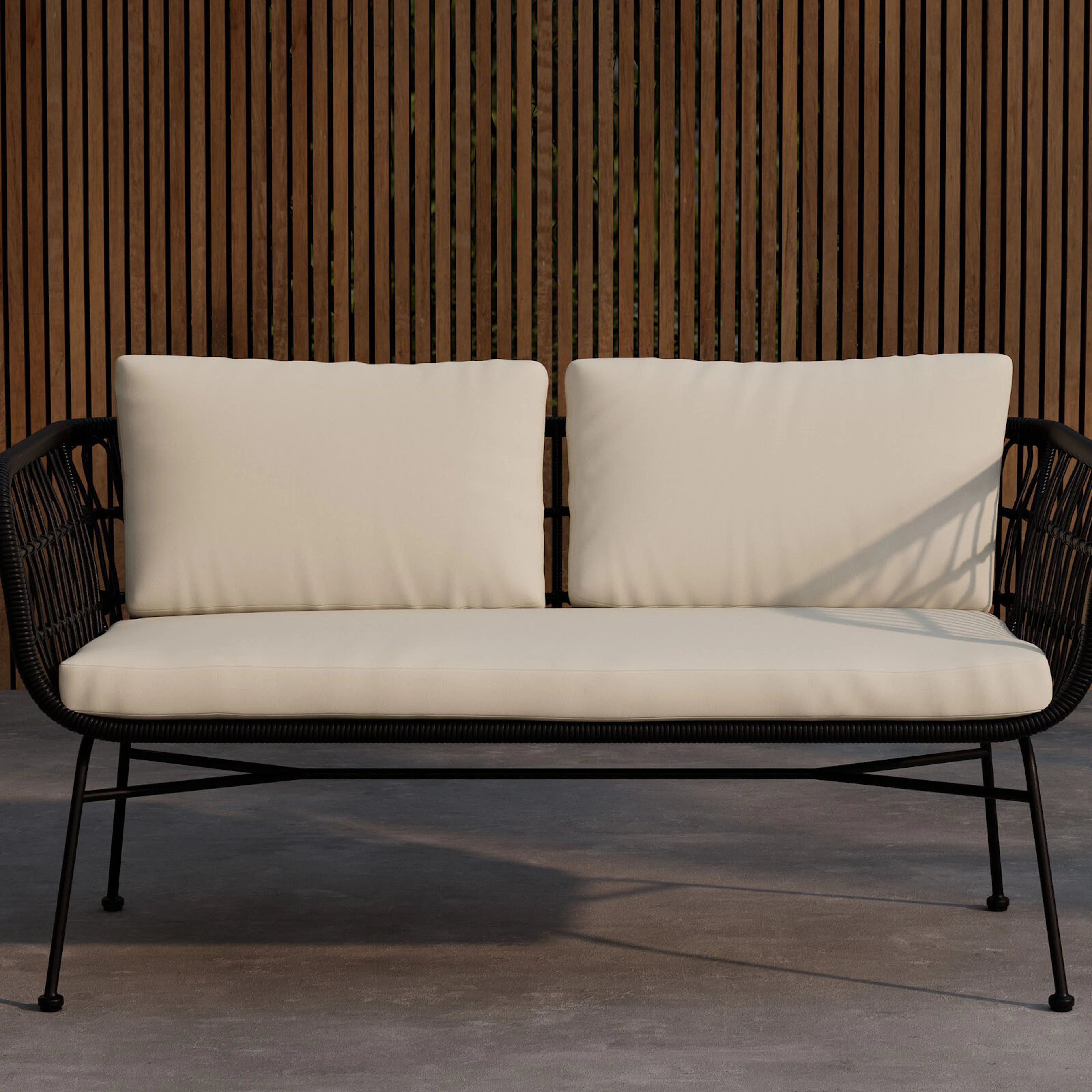 3-sitssoffa Venture Home Isola Rottingsoffa ink Dynor