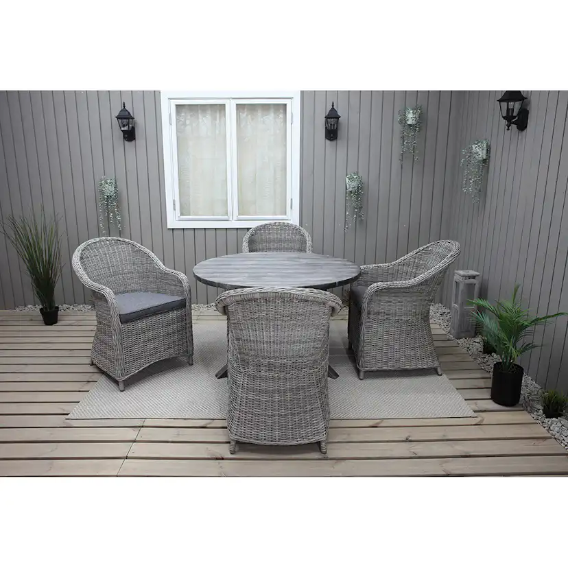 Matgrupp Baltic Garden Scottsdale Ø112 Mercury 4