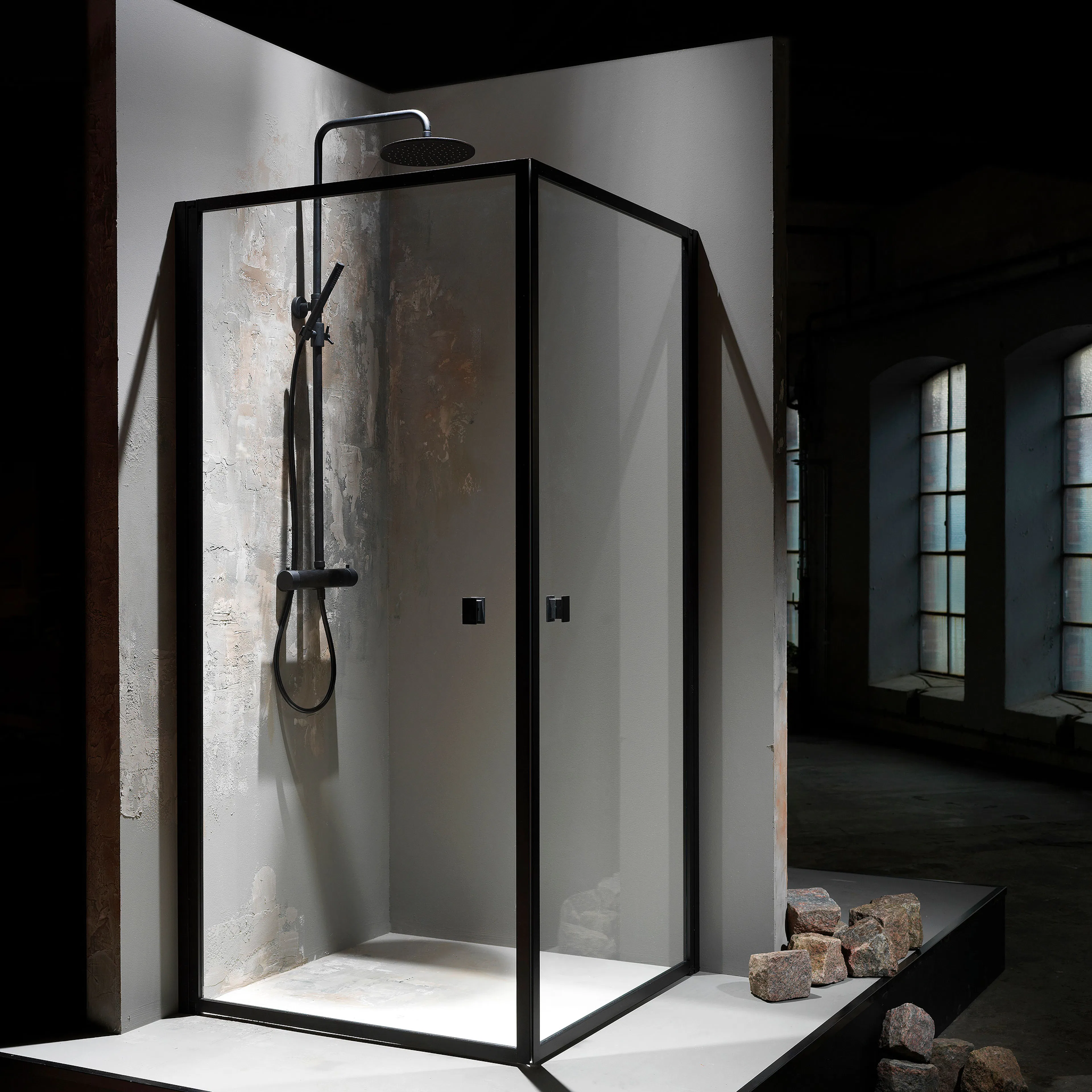 Duschhörn Macro Design Empire Klarglas