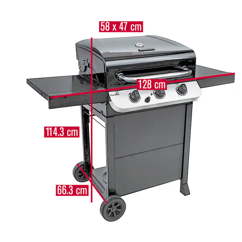 Gasolgrill Char-Broil Convective 310B