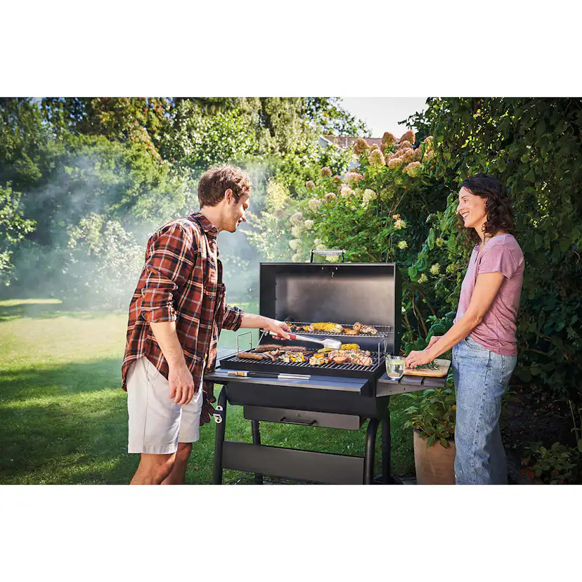 Kolgrill Char-Broil Innovation L med Kolgaller, Hylla & Askuppsamlare