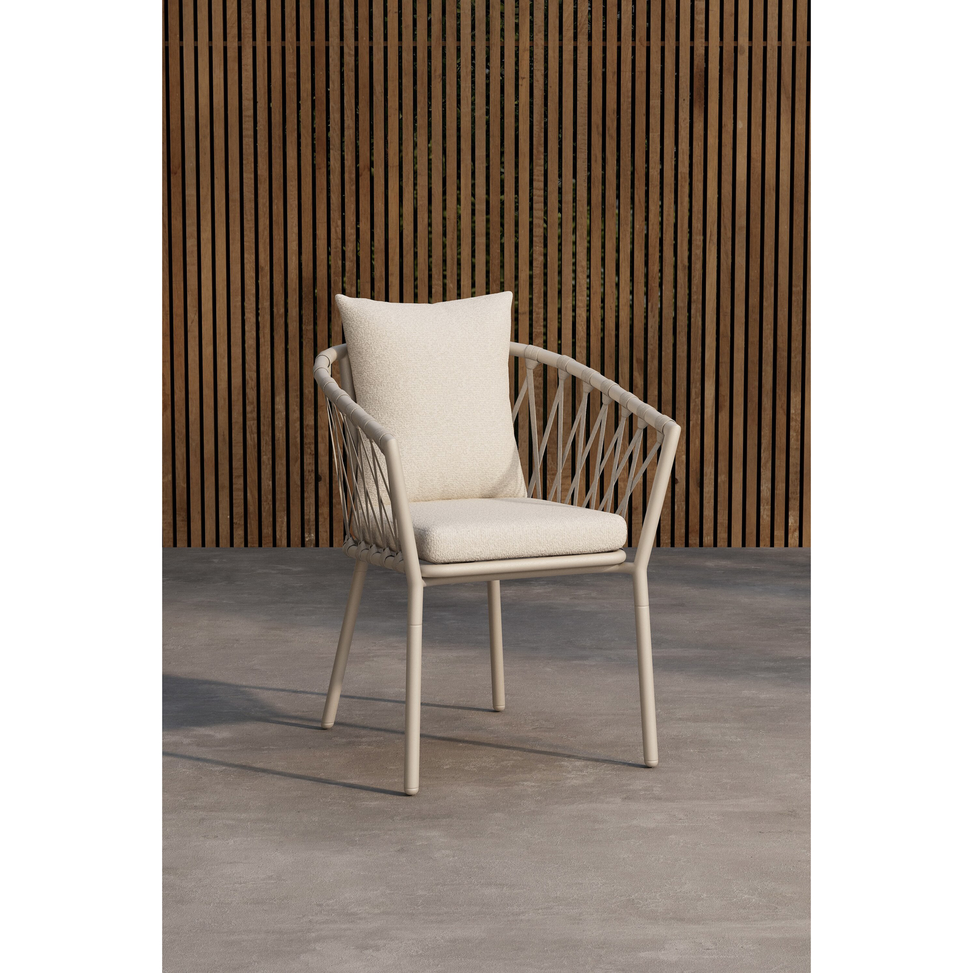 Matstol Venture Home Linos Loungestol Utomhus med Dyna