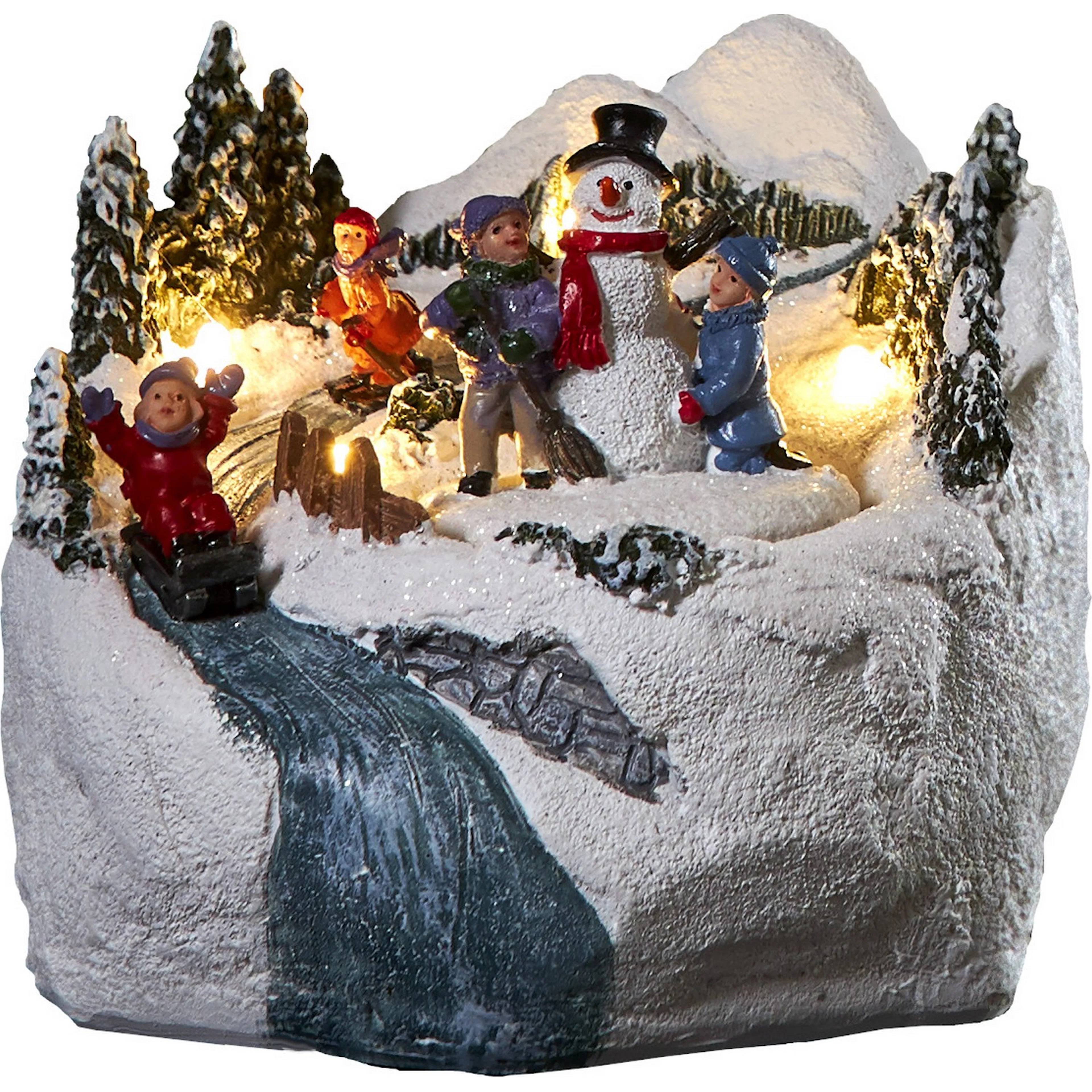 Julby Star Trading Winterville snögubbe