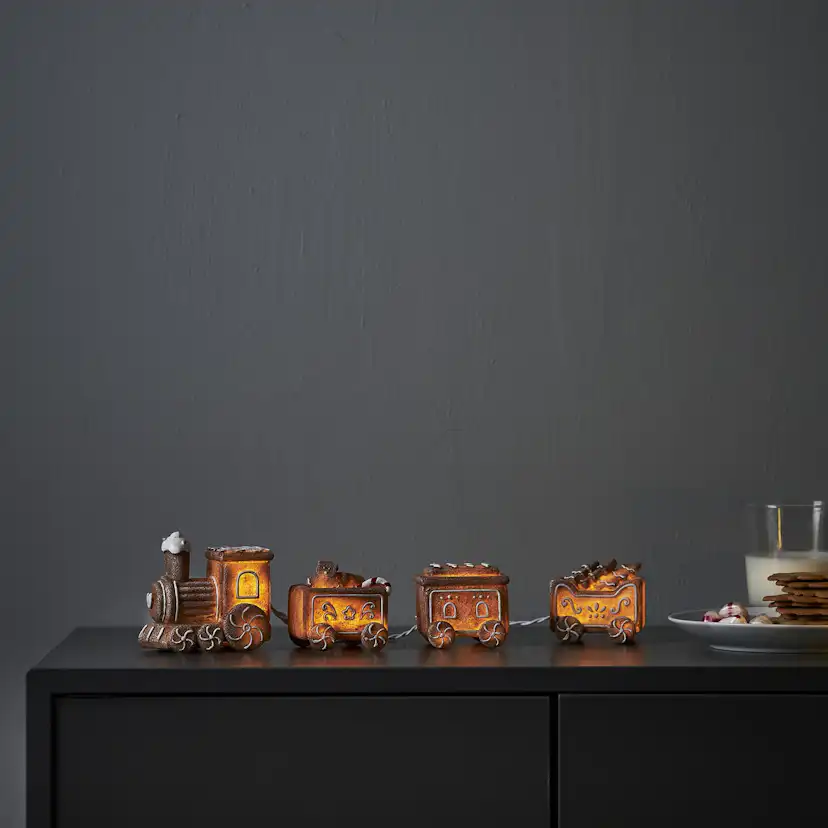 Dekorativt Sceneri Star Trading Gingerville Tåg