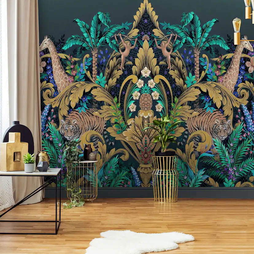 Väggbild Tapet Holden Amazonia 5 paneler 99346