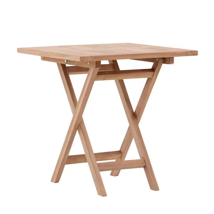 Cafébord Venture Home Kenya Teak Fällbart 70x70