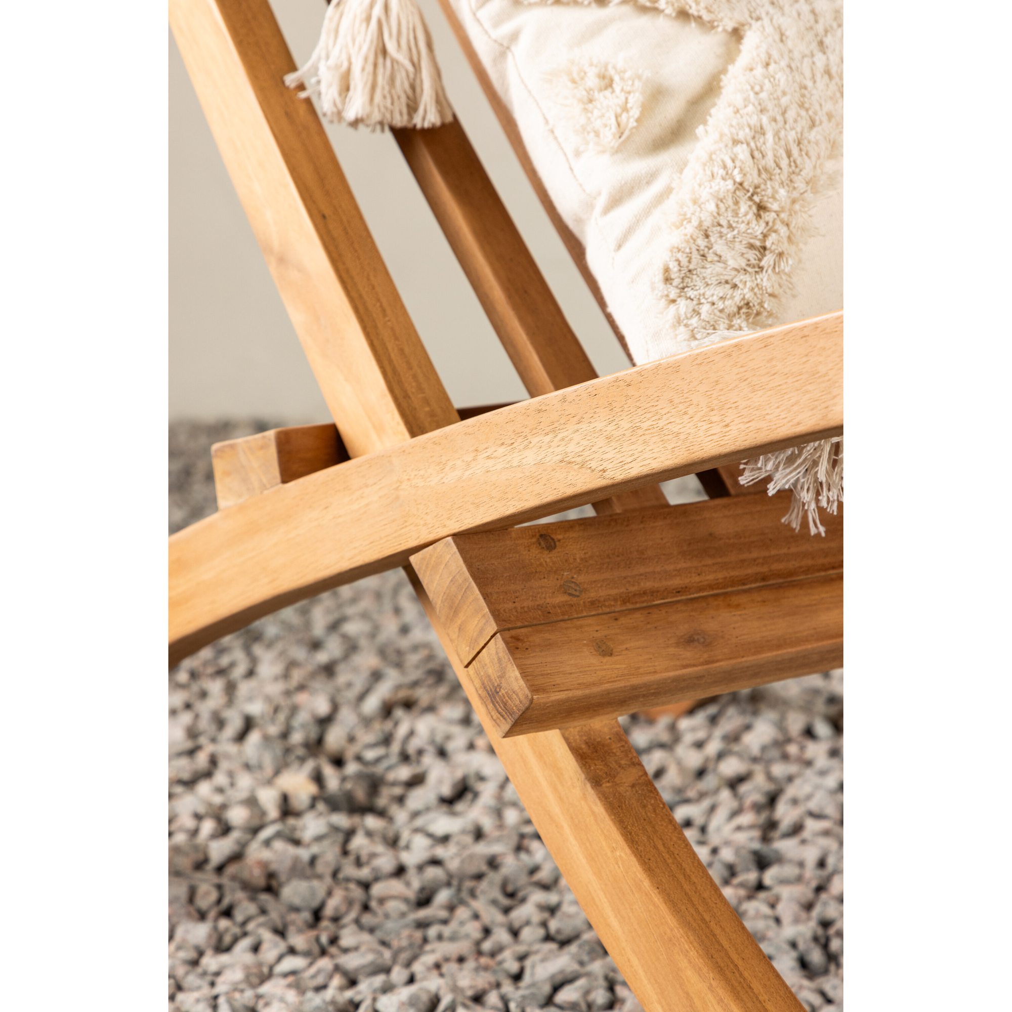 Fåtölj Venture Home Kenya Teak Fällbar