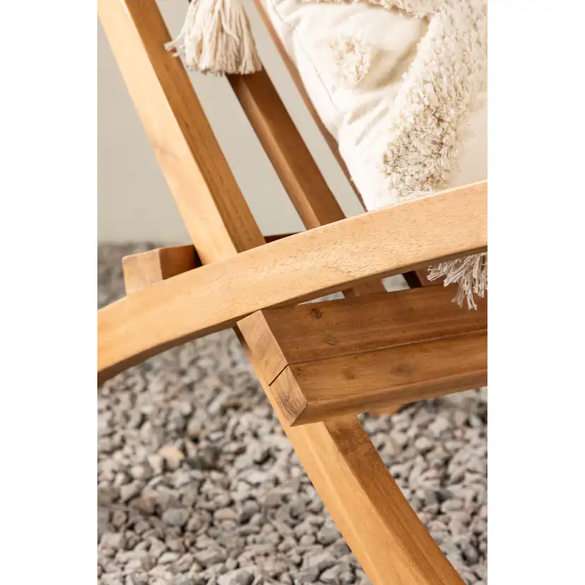 Fåtölj Venture Home Kenya Teak Fällbar