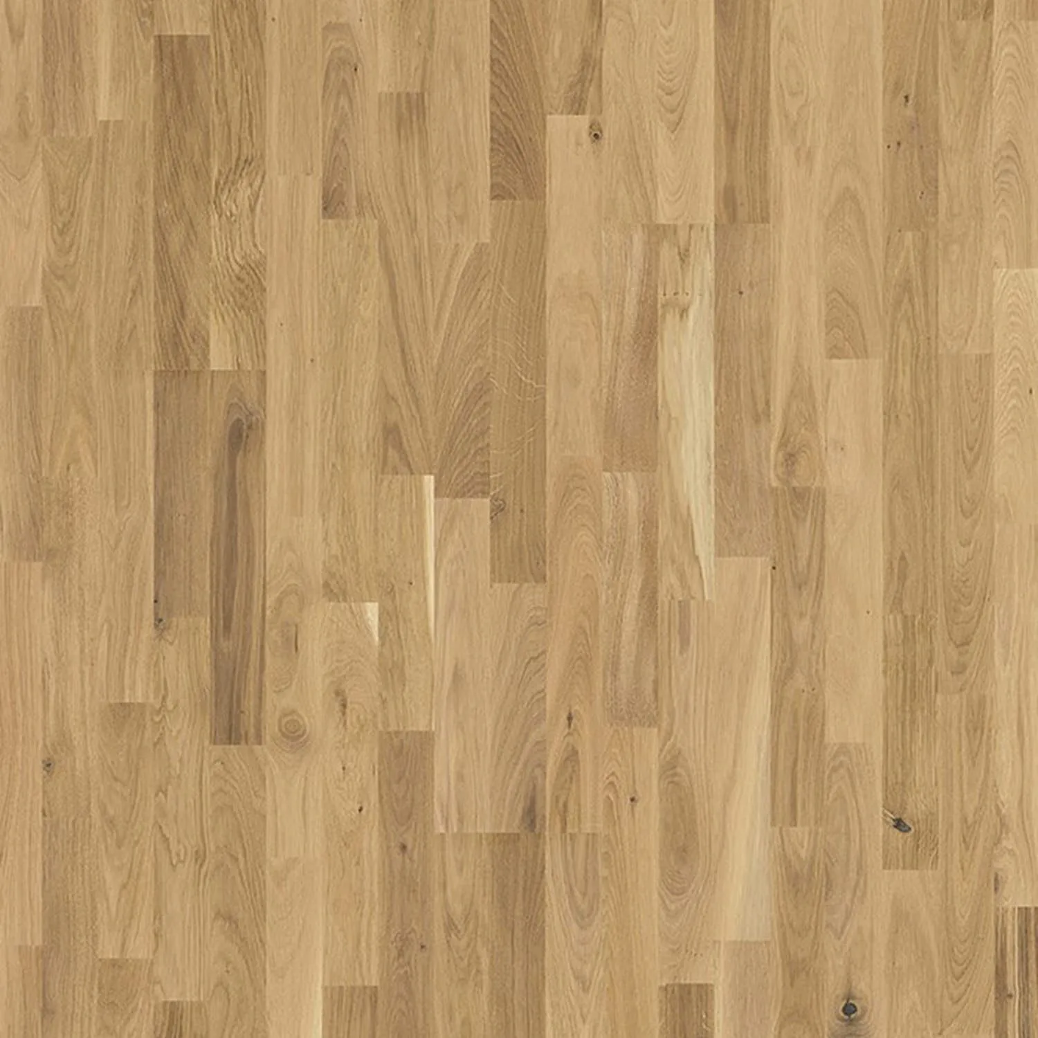 Parkettgolv Berg & Berg Ek L Vild Borstad Råträ Mattlack 3-Stav