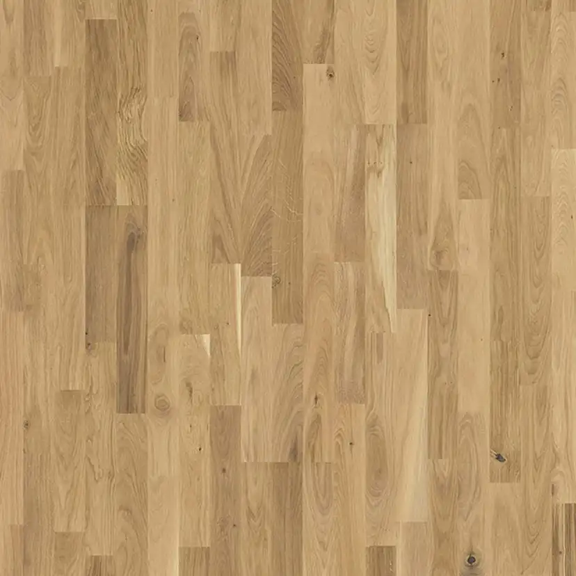 Parkettgolv Berg & Berg Ek L Vild Borstad Råträ Mattlack 3-Stav