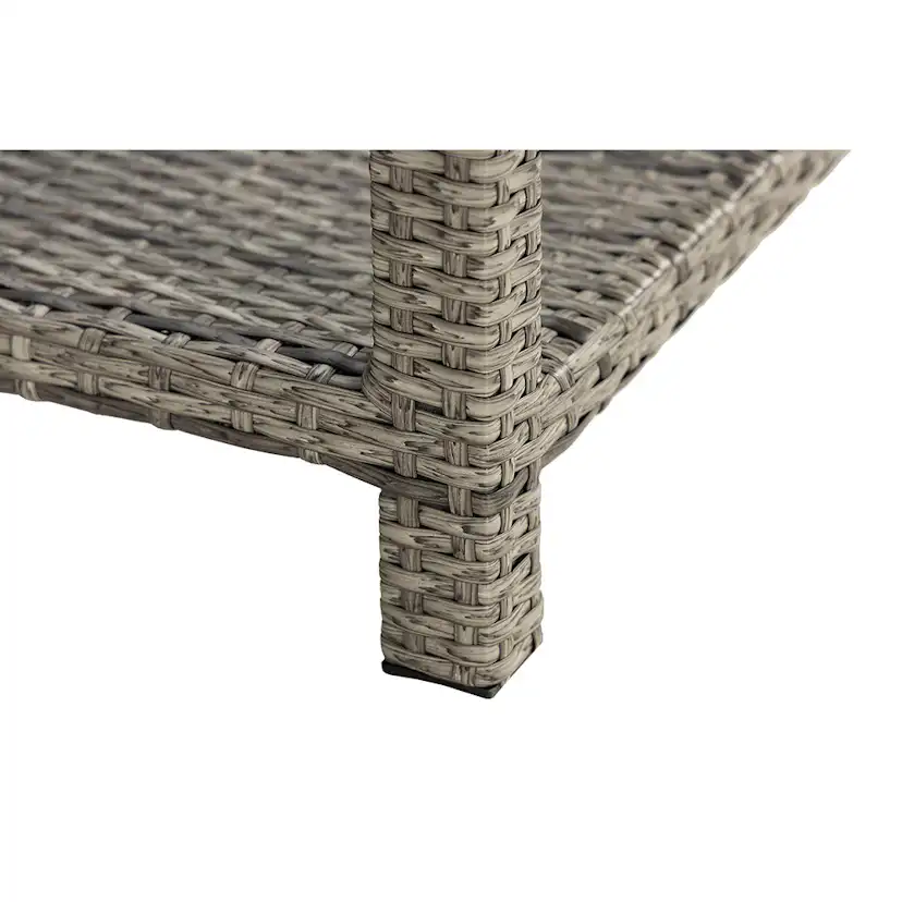 Utebord Comfort Garden Bahamas med Hylla 75x75 cm Utomhus