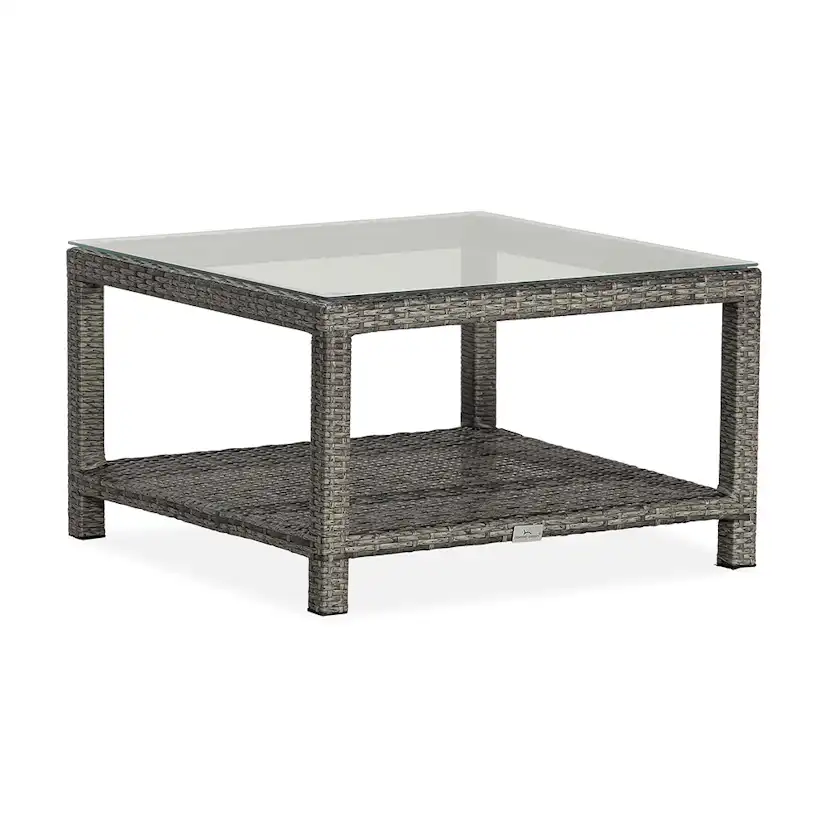 Utebord Comfort Garden Bahamas med Hylla 75x75 cm Utomhus