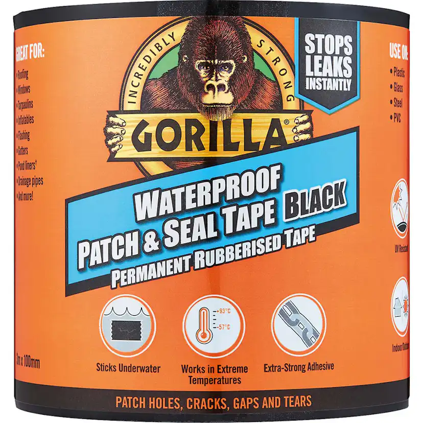 Tätningstejp Gorilla Reparation 100 mm/3 Meter