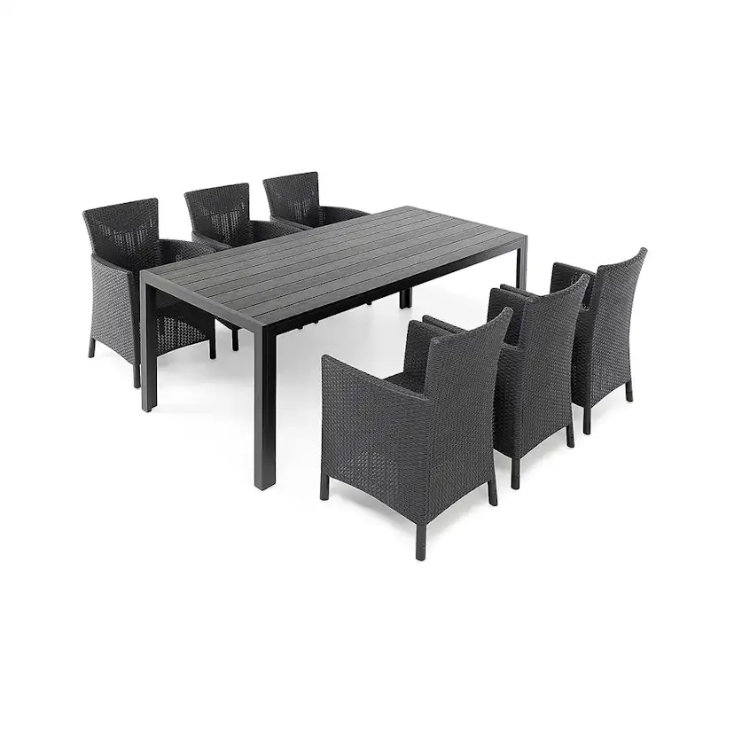 Utebord Comfort Garden Tunis 205x140 cm