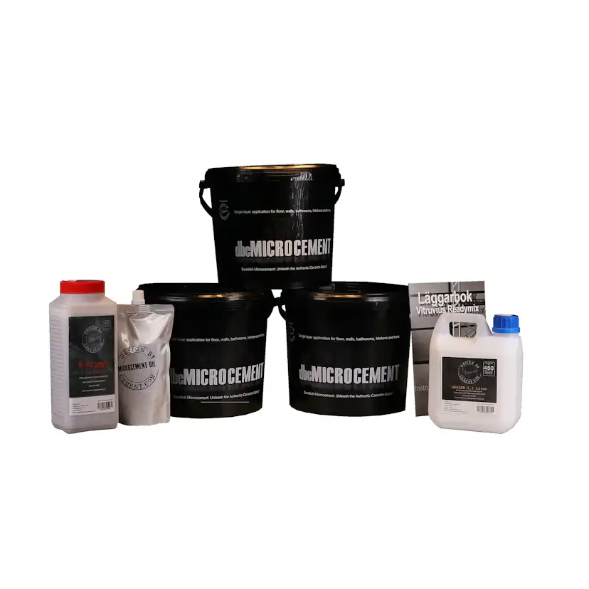 Microcement Design By Cement Badrums-kit Readymix