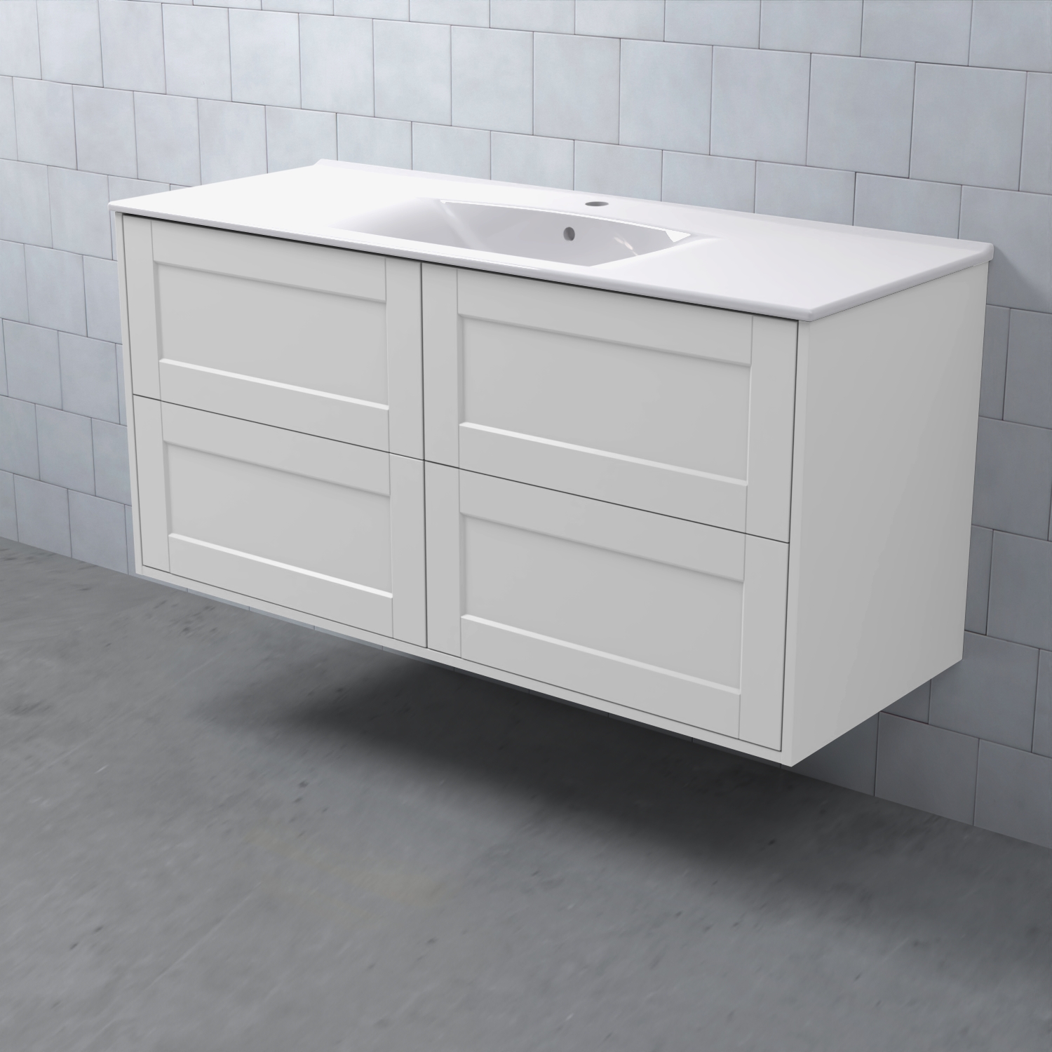 Tvättställsskåp Björbo Badrum Mejda Hög 120