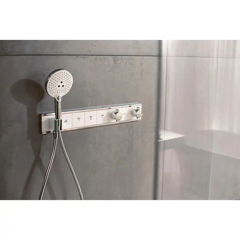 Duschblandare Hansgrohe Rainselect 4 Funktioner med Handduschhållare