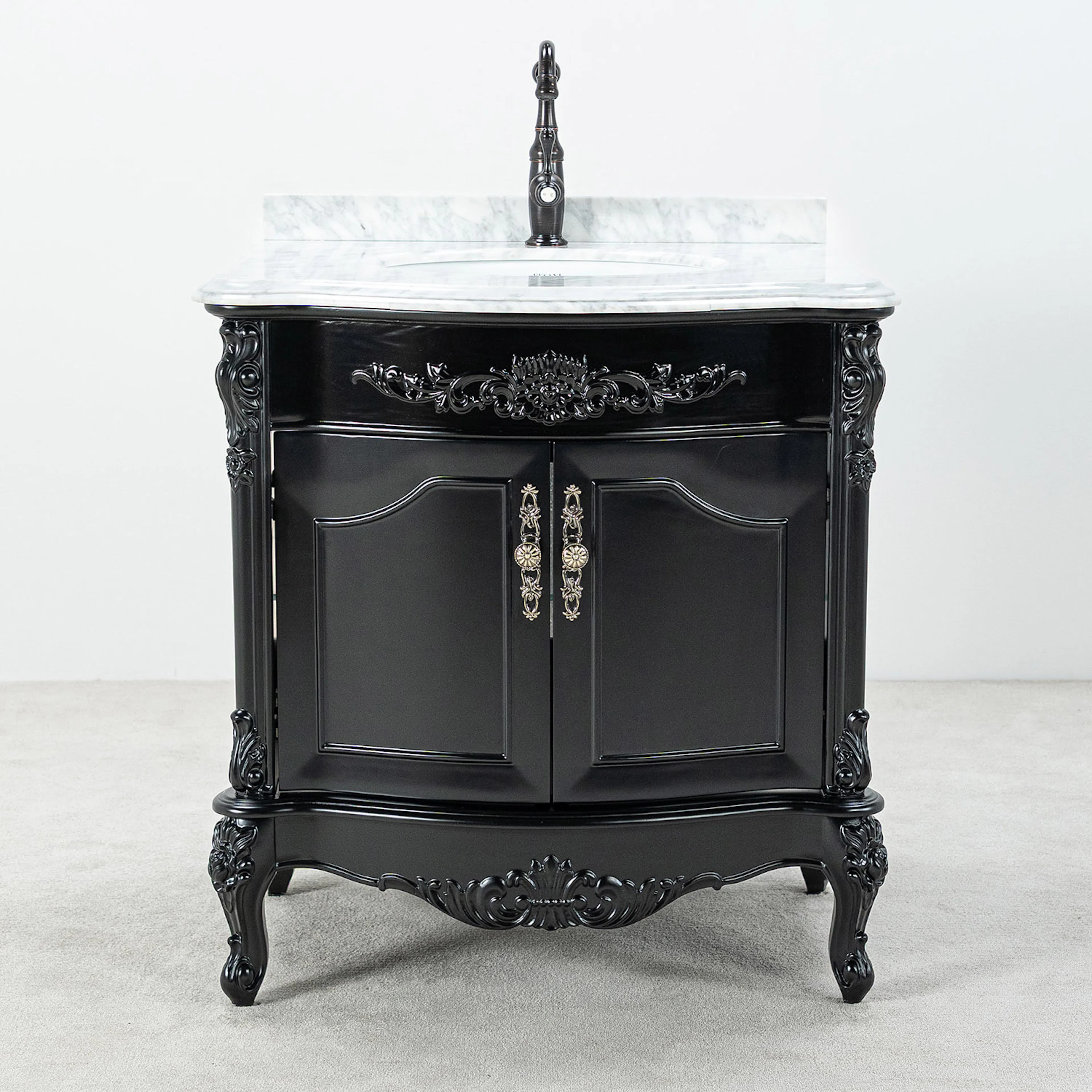 Tvättställsskåp Vesani Ottawa Vit Marmor