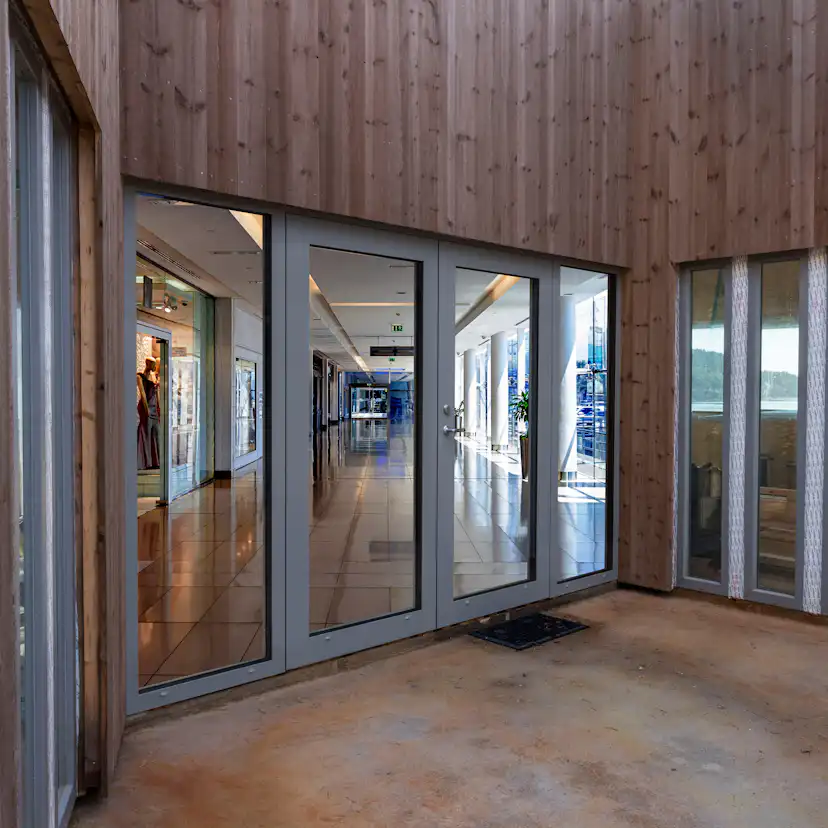 Parytterdörr NorDan HelAlu