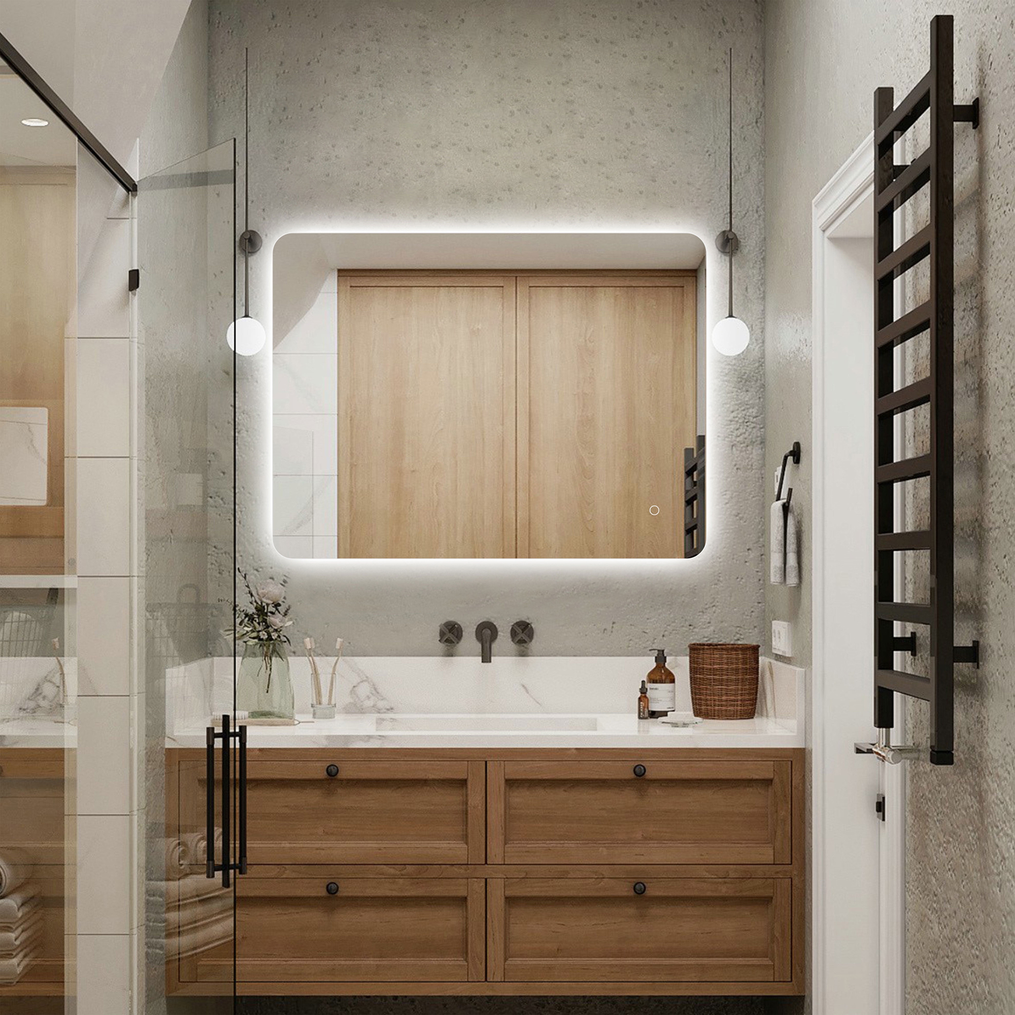 Spegel Lavabo Studio LED