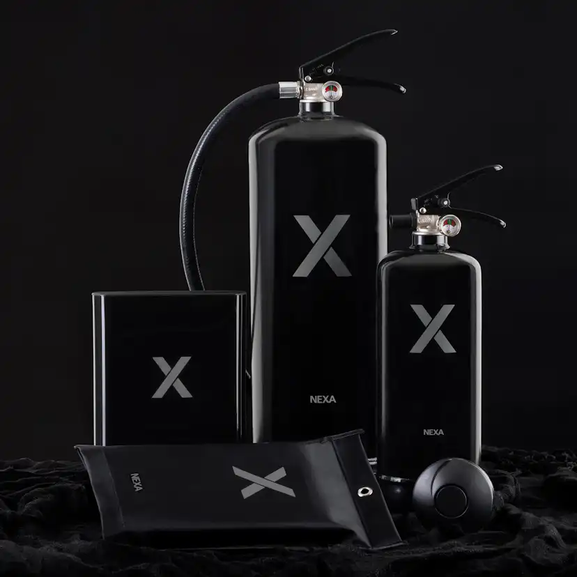 Barndvarnare Nexa Optisk DLSA-866/LL Med Inbyggt Batteri 10 år Svart