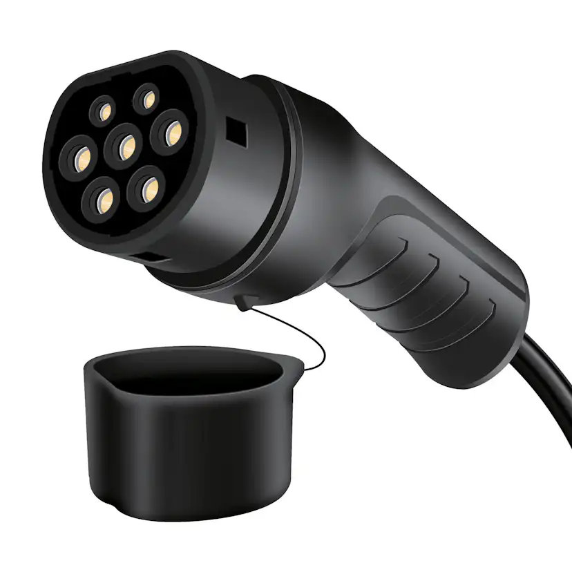 Laddkabel LogiLink Elbil Typ 2 3-fas 20A 11kW