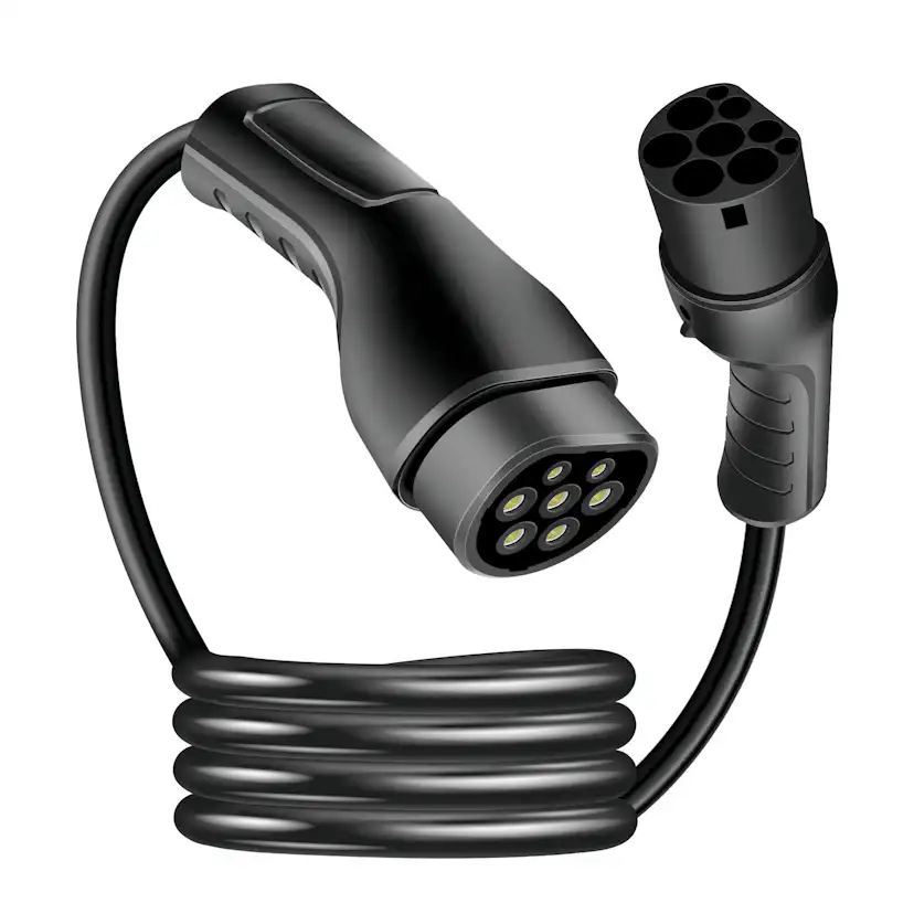 Laddkabel LogiLink Elbil Typ 2 3-fas 20A 11kW