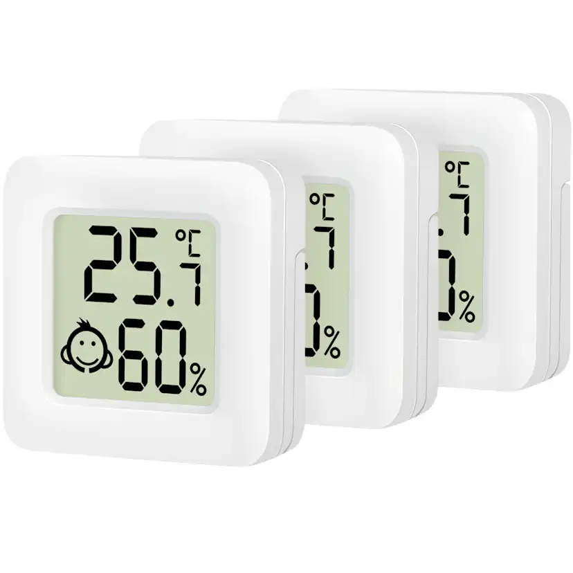 Digital Mini-termometer/hygrometer LogiLink 3-pack